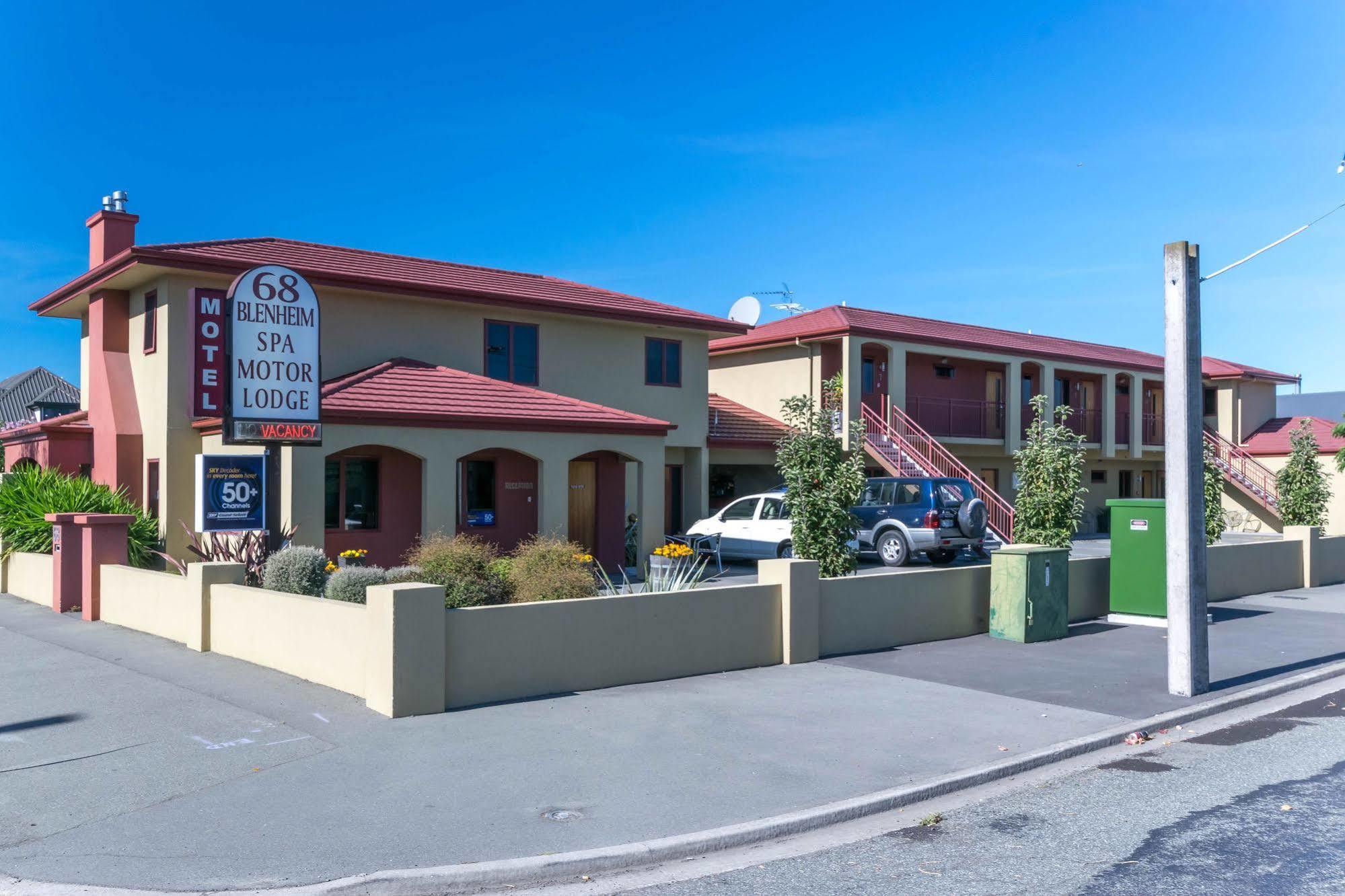 Blenheim Spa Motor Lodge Exterior photo